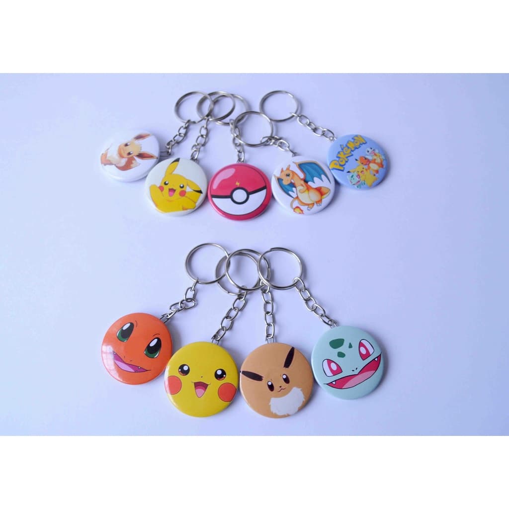 POKEMON -Chaveiro / Botton /Ímã  Pokémon - Picachu- Pokemon Lembrancinha