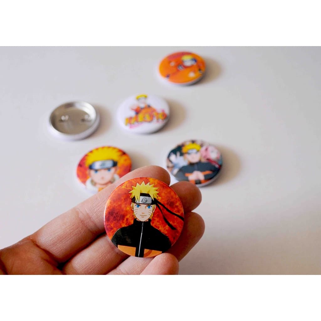 NARUTO -Pacote - Botton / Broche / Button  -  Naruto -Botton / Broche / Button -kit- NARUTO