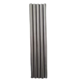 kit 5 Canudos Inox Para Milk Shake Industria Brasileira