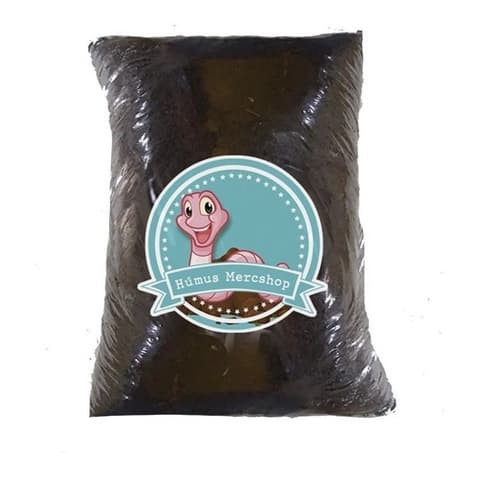 Húmus De Minhoca 2,4 Kilos Adubo Fertilizante Orgânico