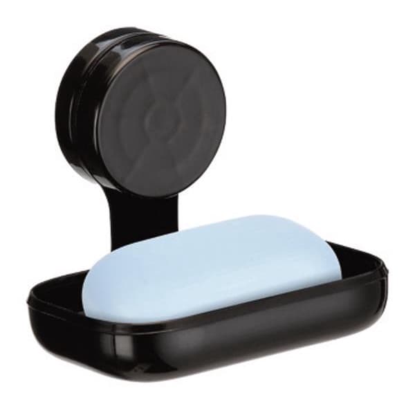 BLACK - SABONETEIRA PLAST DUPLA FACE 3M