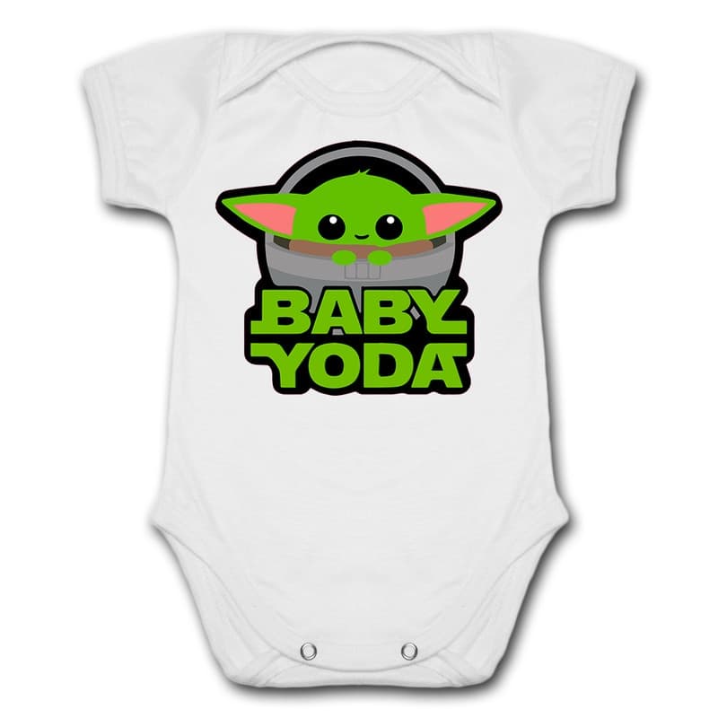 Body de Bebê Baby Yoda Star Wars