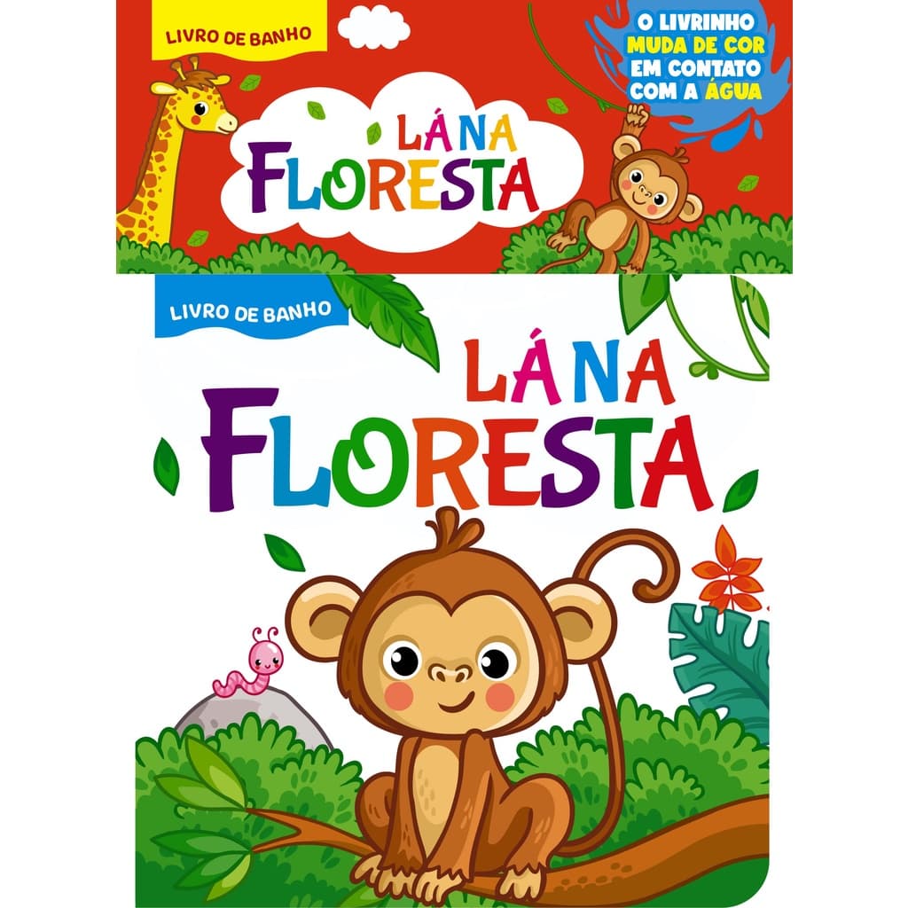 Livro De Banho La Na Floresta