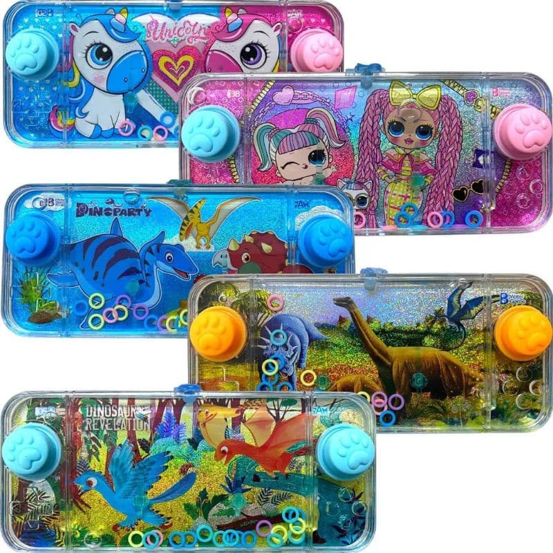 Aquaplay Jogo de Argolas Agua De Plástico Dinossauros Animais Unicornio