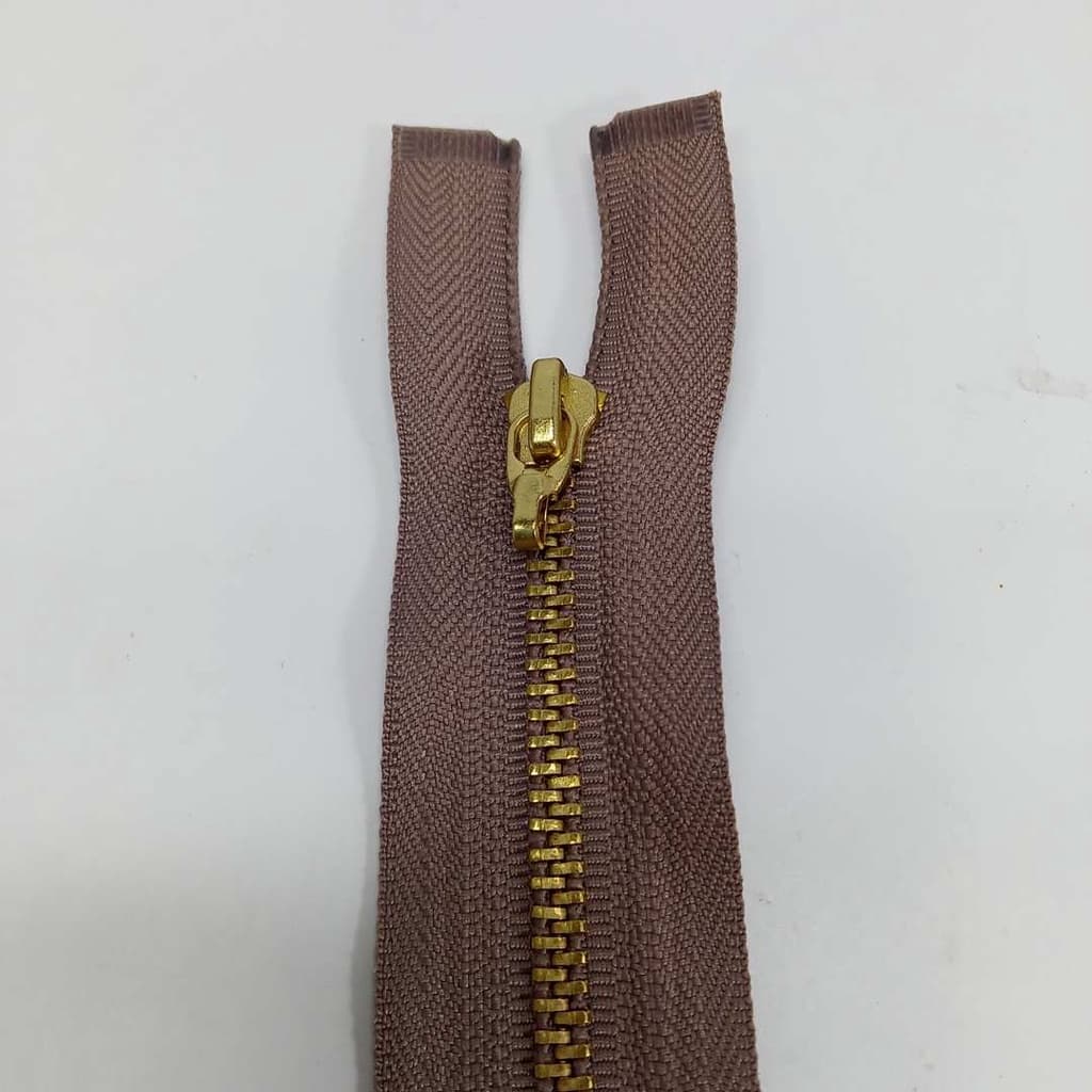 Zíper Metal Destacável 35 cm Marrrom a un 11653 001 682S44