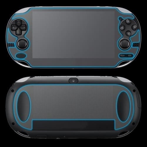 Película Protetora Compatível Ps Vita Modelo Fat Frenteverso