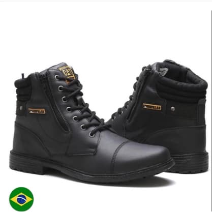 Bota Coturno Masculina 100% Trilha Casual Confortavel Promoçao Imperdivel