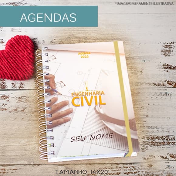 agenda engenheiria civil 2026 cpa dura com logo