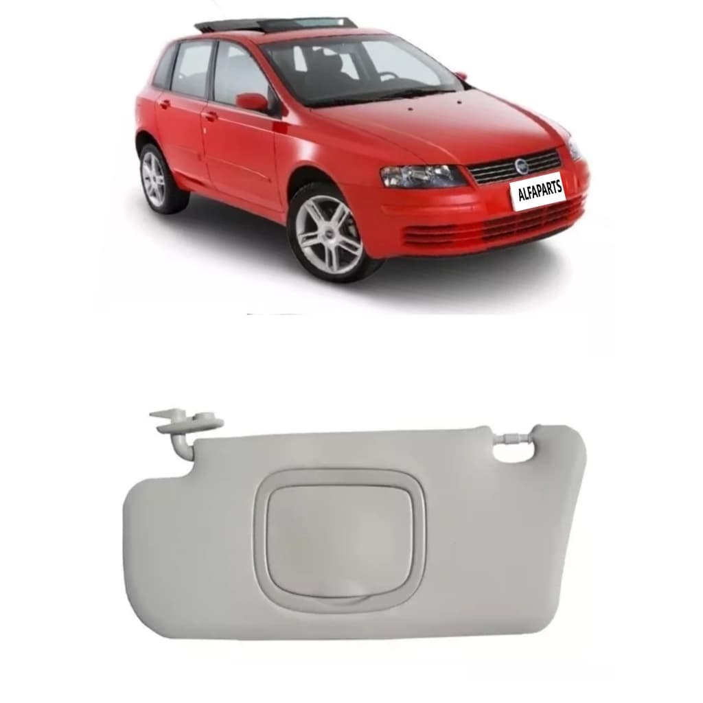 Quebra Sol Com Caixa Espelho Fiat Stilo 2003-2010 LE Esquerdo