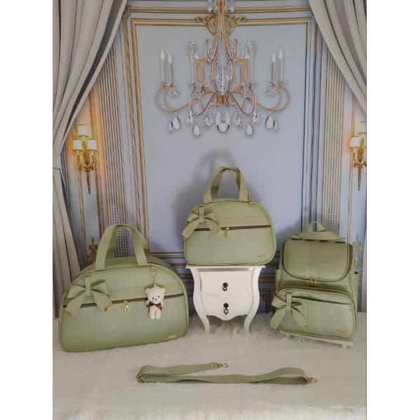 [KR RK Bolsas] Personalizado Mala, Bolsa Média e Mochila