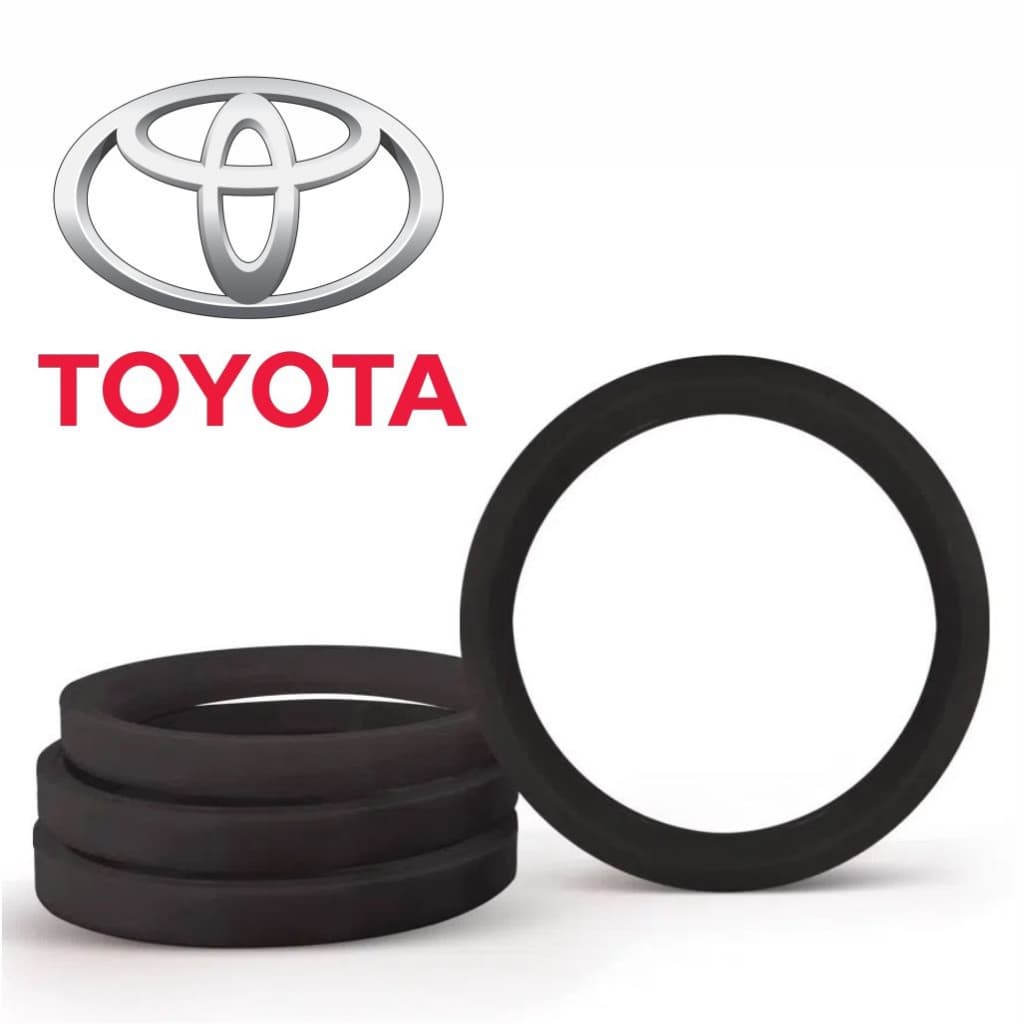 Kit 4 Anel Centralizador Toyota Rodas Esportiva Liga Leve 54,10mm