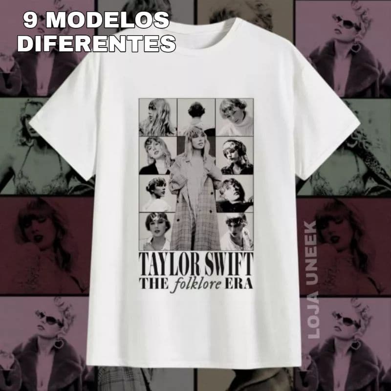 Camisetas Eras Taylor Swift The Eras Tour 100% Poliéster