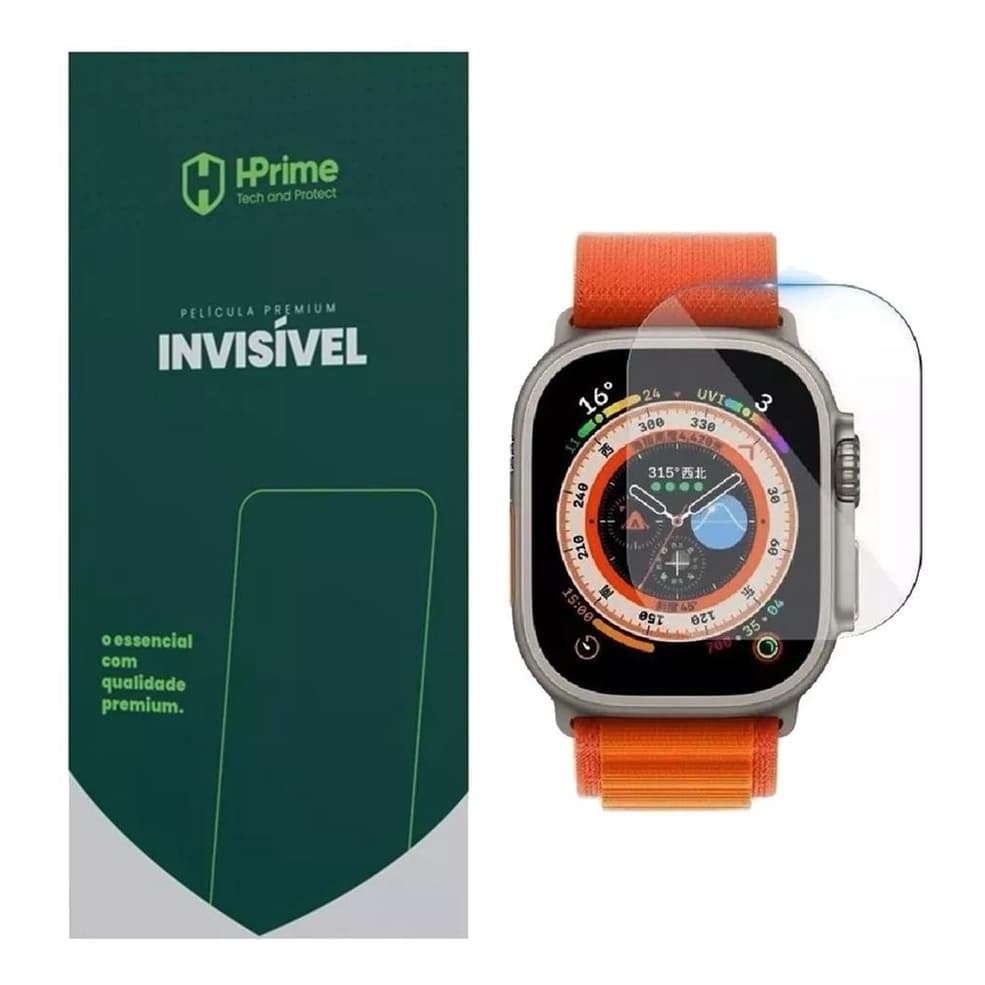 Pelicula Premium HPrime Invisivel para AppleWatch Ultra 49mm