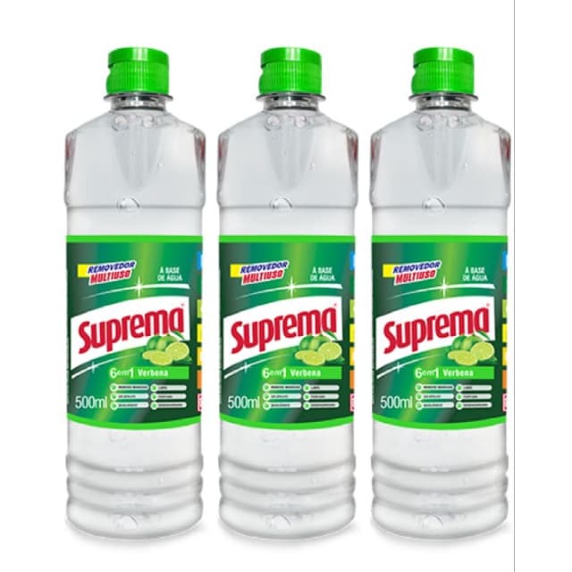 Kit Removedor Perfumado Suprema Verbena 500ml - 03 Unidades