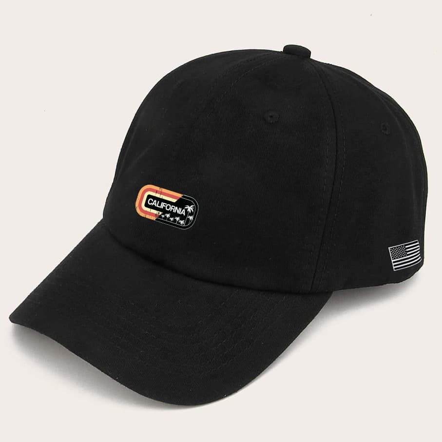 Boné masculino baseball Cidade Da California bone preto original Tribos