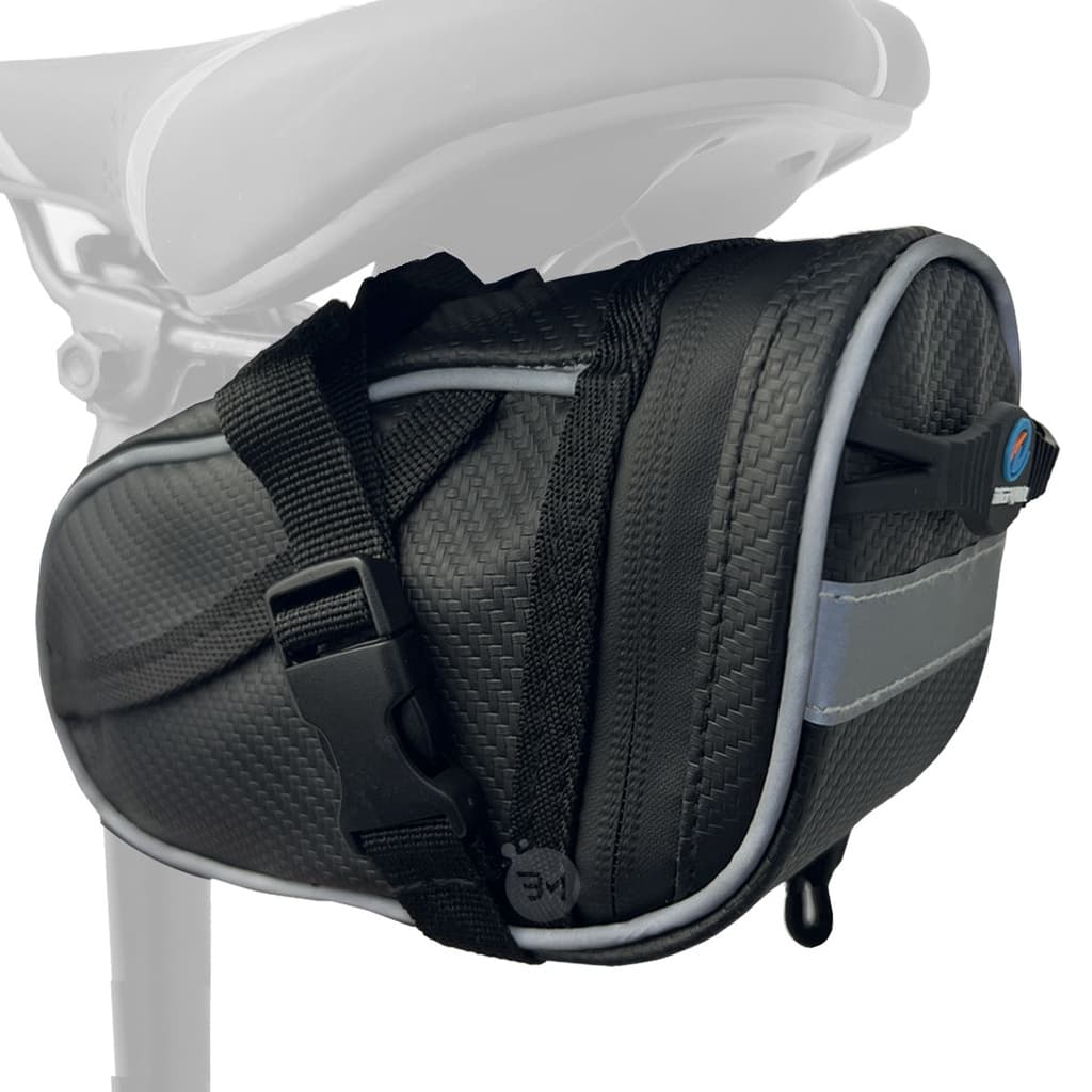 Bolsa Selim Bike Nylon Porta Ferramentas Objetos Acessórios Ciclismo Bicicleta
