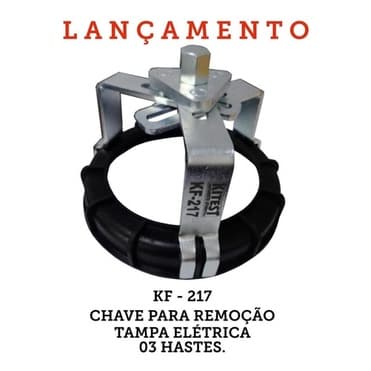 Chave 3 Garras Soltar Porca Plastica Da Bomba Kf-217  Kitest