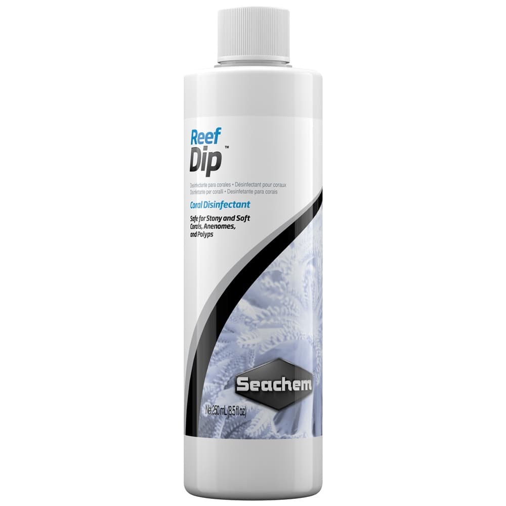 Desinfetante P/ Coral Anêmona Pólipo Seachem Reef Dip 250ml