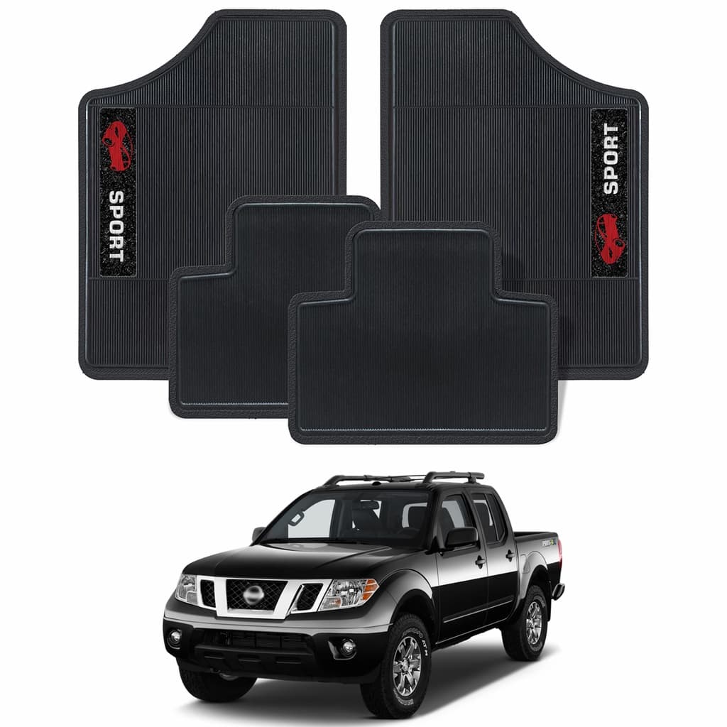 Tapete Personalizado para o Nissan Frontier 04 Peças