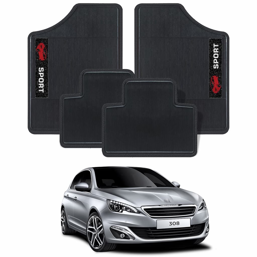Tapete Personalizado para o Peugeot 308 04 Peças