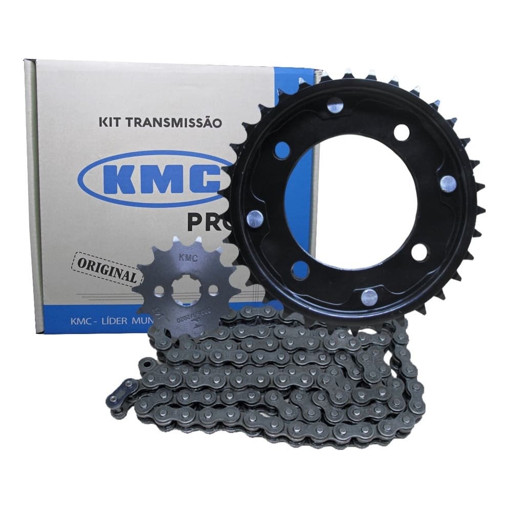 Kit Relação Transmissão Kmc Pro - Pop 110i 2016 17 18 19 20