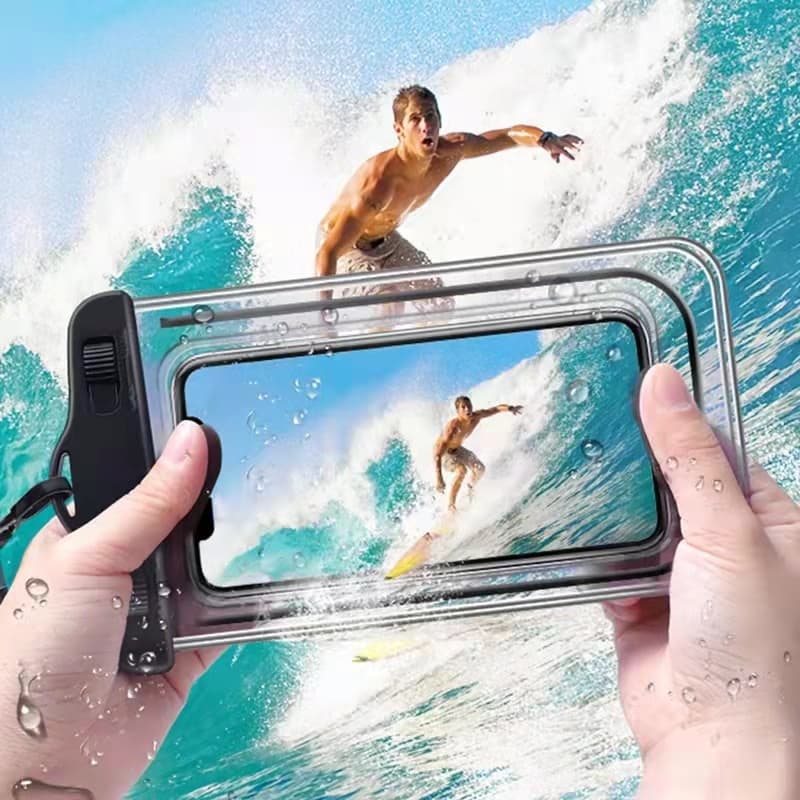 Capa Bolsa A Prova Dágua Impermeável Universal Para Celular