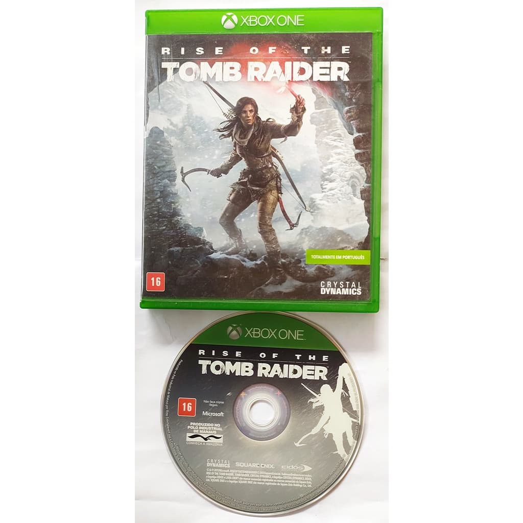RISE OF THE TOMB RAIDER XBOX ONE MIDIA FISICA