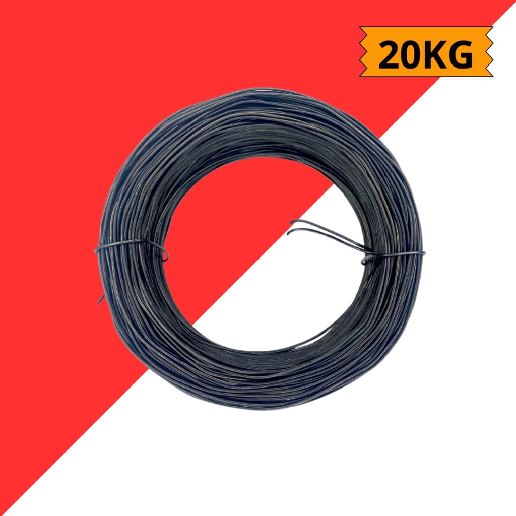 ARAME RECOZIDO DUPLO 20KG – BWG 18 | IDEAL PARA CONCRETO ARMADO