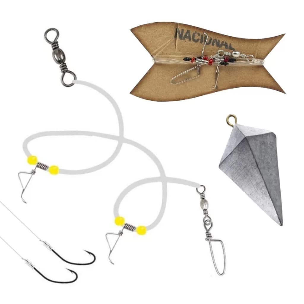 Chicote Pesca Kit Completo De Pesca Facil