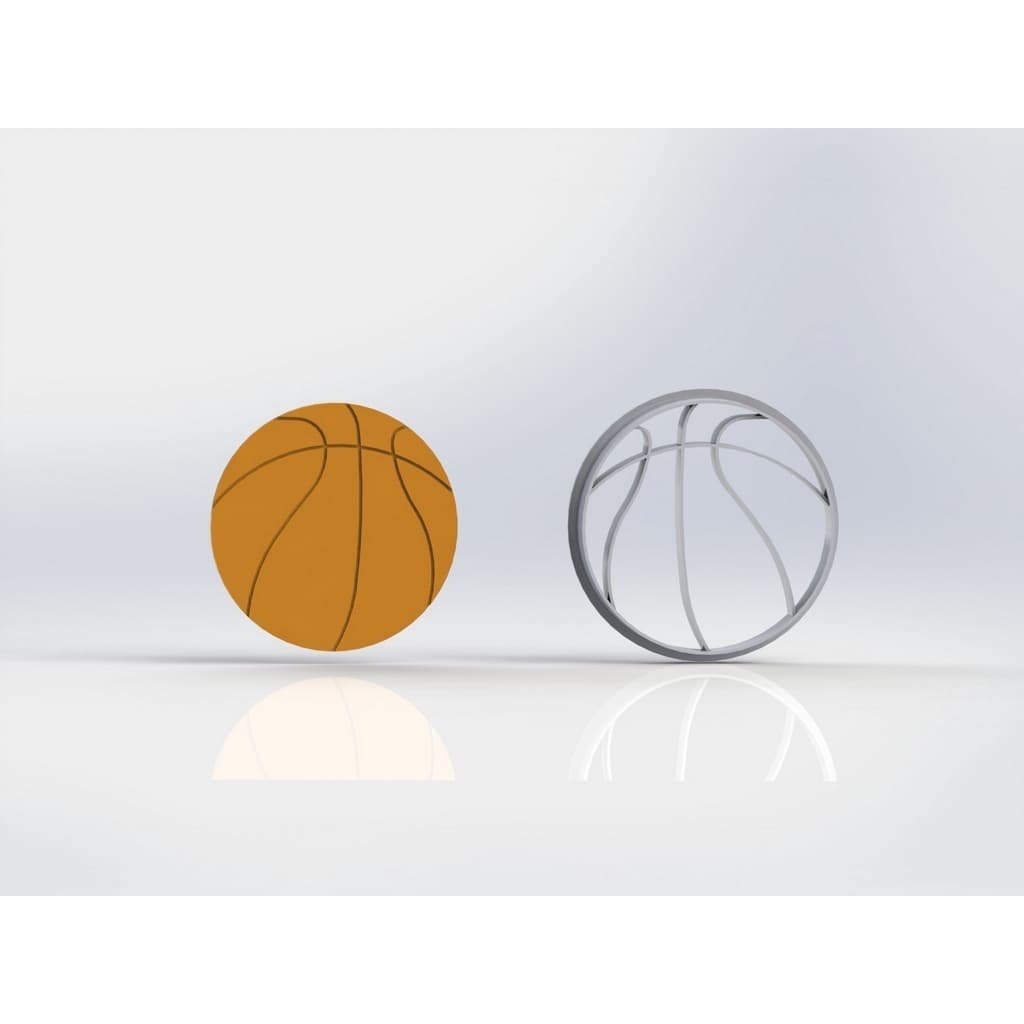 Cortador De Plástico De Pasta Americana - Bola De Basquete