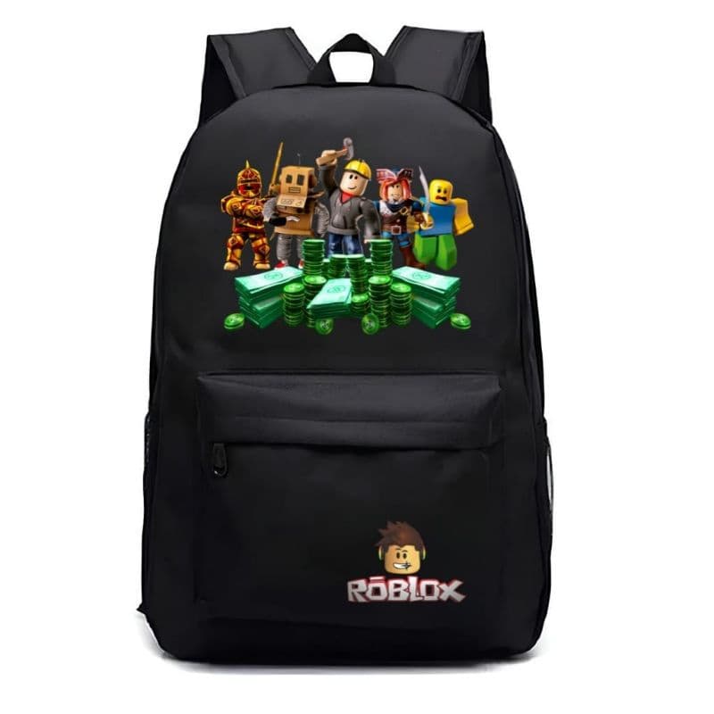 Mochila Personagem Escola Academia Viagem Passeio Masculina e Feminina Roblox Naruto FreeFire Fortnite Stitch