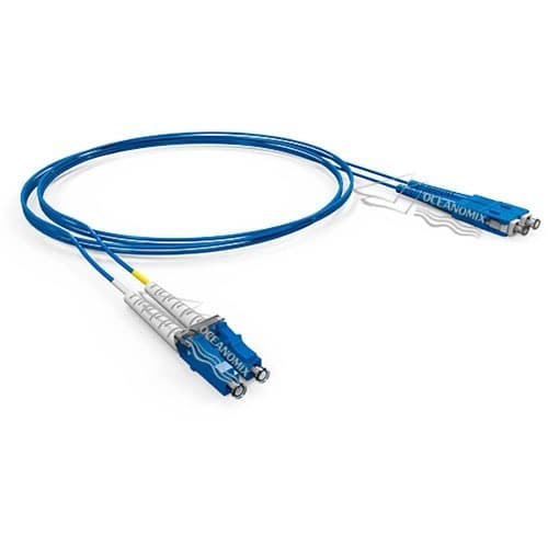 Cordão Óptico Lc Sc Monomodo 2,5mt Duplex 9/125 Anatel