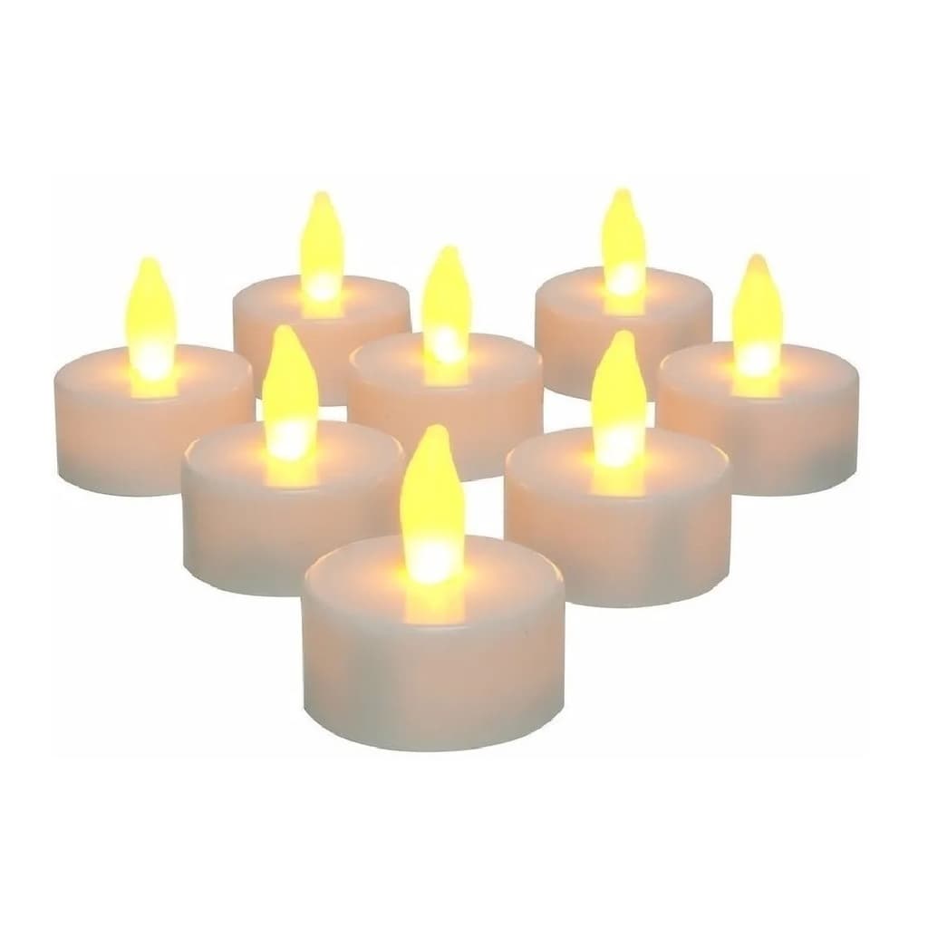 Kit 12 Velas Eletrônica Decorativa Led Luz Decoração Bateria