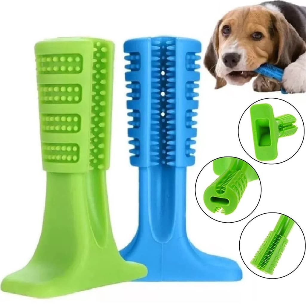 Mordedor Escova De Dentes Brinquedo Dental Cachorro