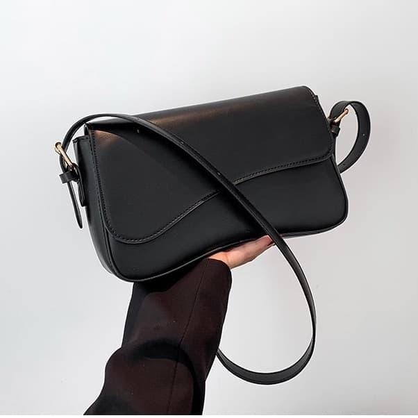 Shoulder Bolsa , De Couro sintético Simples Para Mulheres(1019)