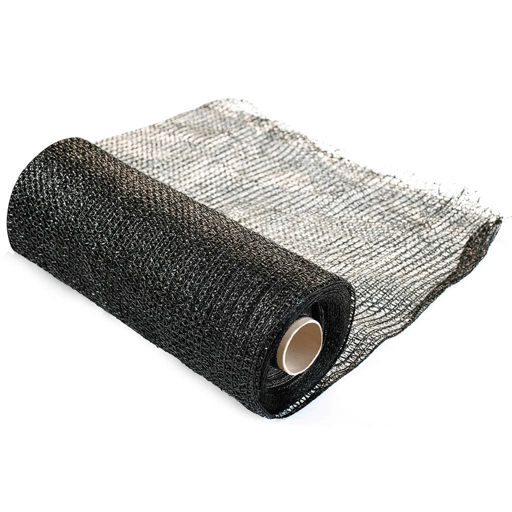 Tela Sombrite Raschel 35% 2x20m Preta Proteção e Sombreamento de Estufa Horta Flores Anti UV