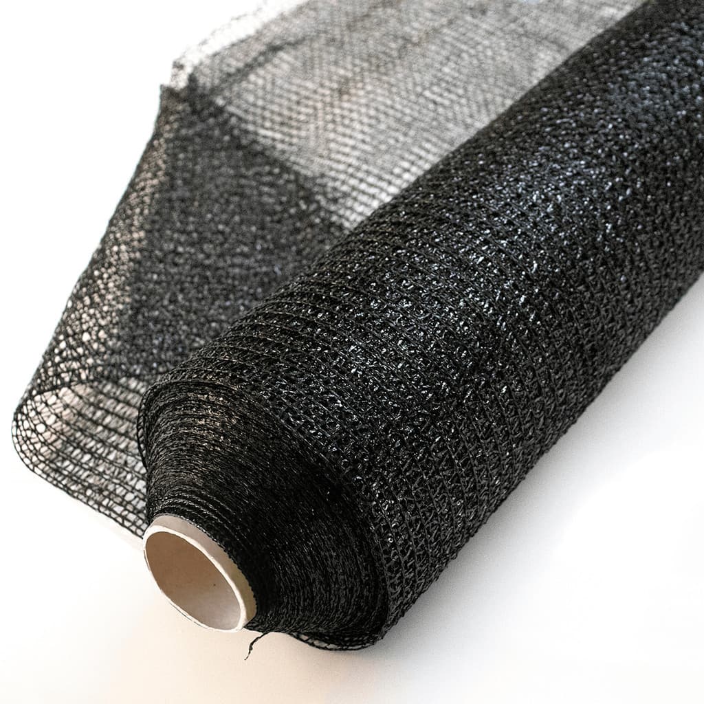 Tela Sombrite Raschel 35% 4x2m Preta Proteção e Sombreamento de Estufa Horta Flores Anti UV