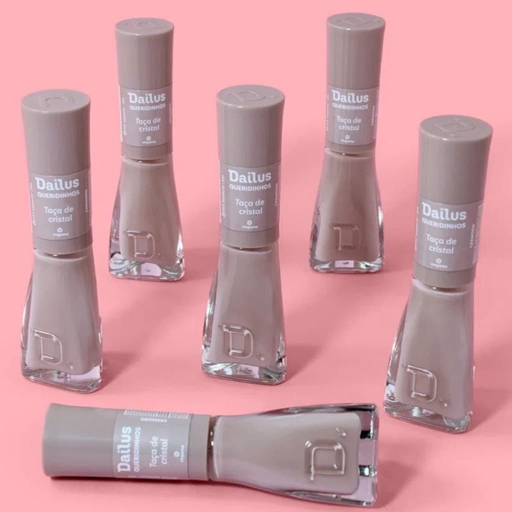 Dailus: Caixa com 6 Esmaltes - Taça de Cristal