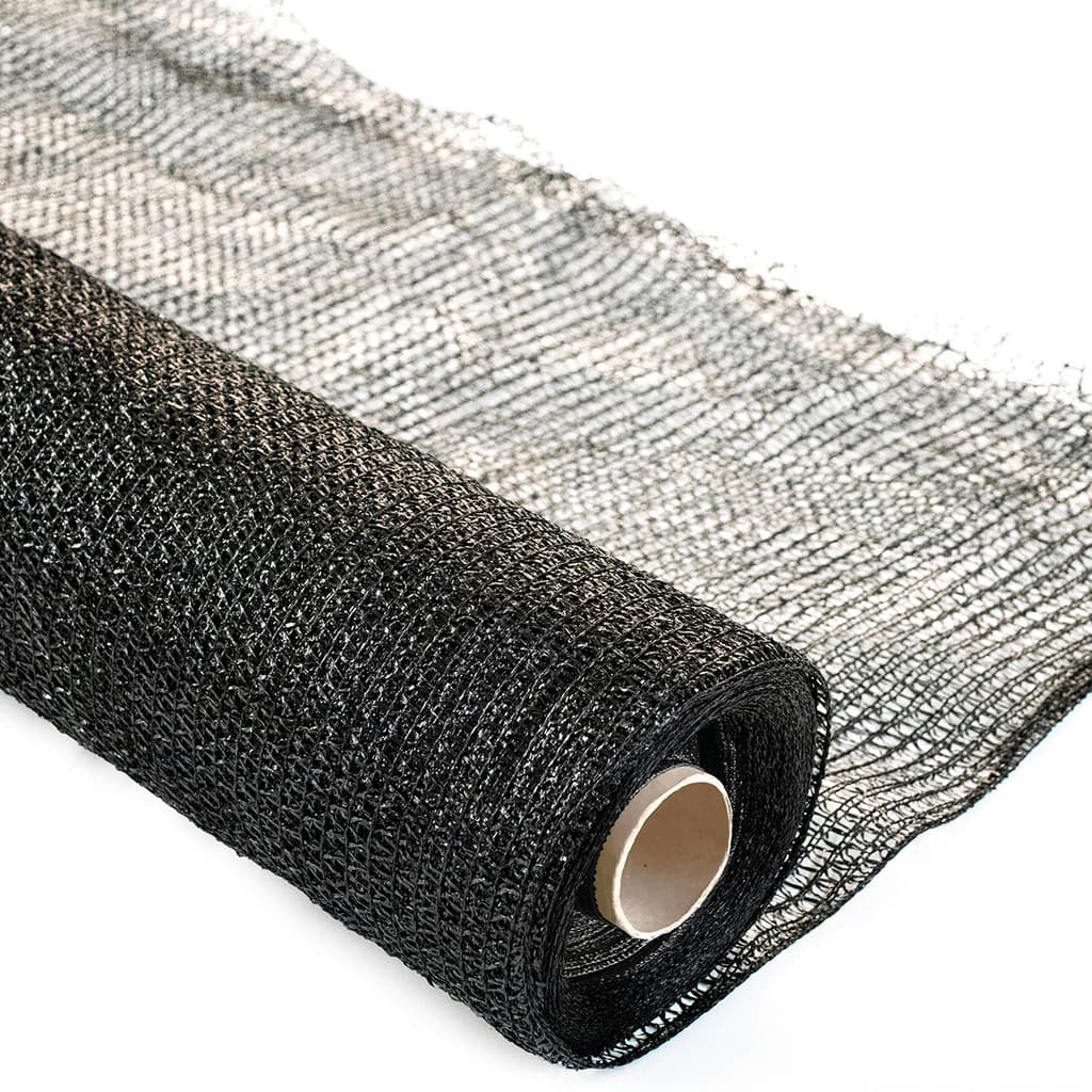 Tela Sombrite Raschel 35% 8x1m Preta Proteção e Sombreamento de Estufa Horta Flores Anti UV