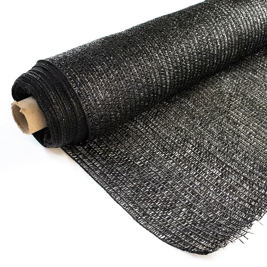 Tela Sombrite Raschel 50% 2x1m Preta Proteção e Sombreamento de Estufa Horta Flores Anti UV
