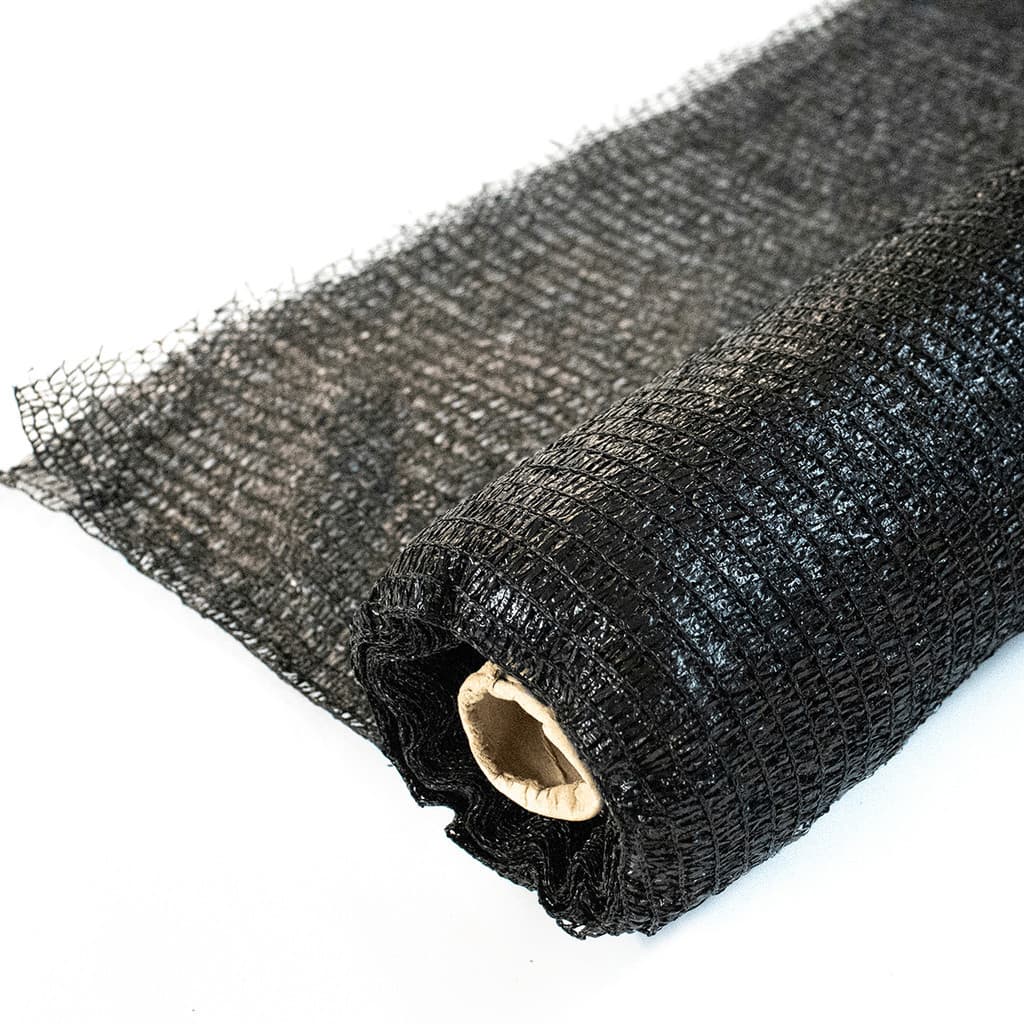 Tela Sombrite Raschel 50% 6x50m Preta Proteção e Sombreamento de Estufa Horta Flores Anti UV