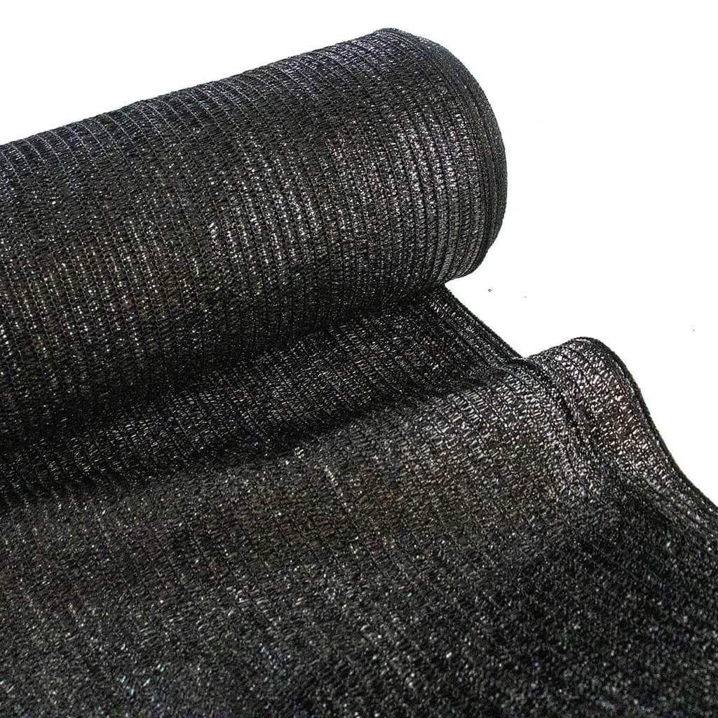 Tela Sombrite Raschel 70% 4x1m Preta Proteção e Sombreamento de Estufa Horta Flores Anti UV