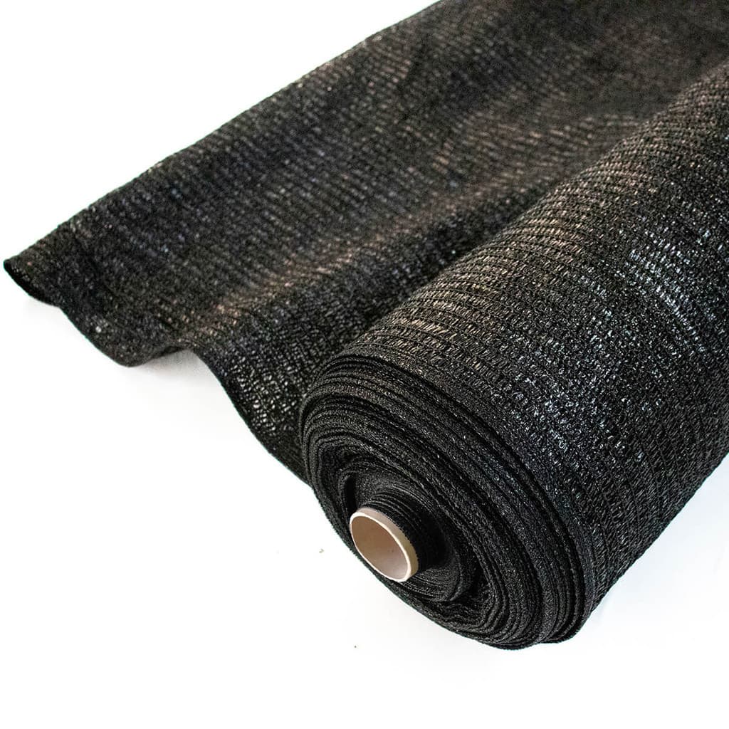 Tela Sombrite Raschel 70% 3x6m Preta Proteção e Sombreamento de Estufa Horta Flores Anti UV