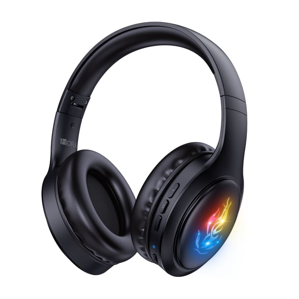 Fone de Ouvido Sem Fio 1HORA Headset Bluetooth 5.1 Preto