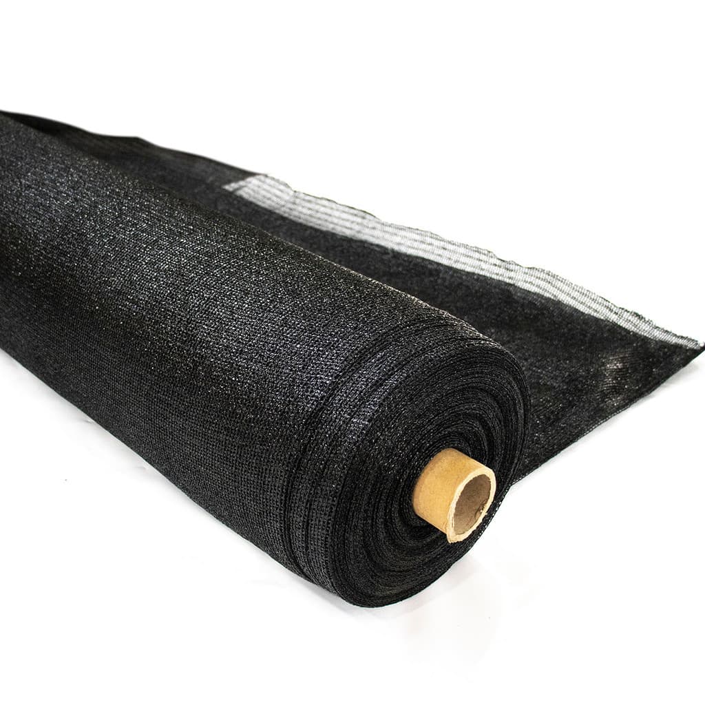 Tela Sombrite Raschel 80% 2x16m Preta Proteção e Sombreamento de Estufa Horta Flores Anti UV