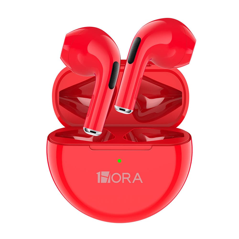 Fone Ouvido Sem Fio 1Hora Aut119m Bluetooth 5.0 Vermelho