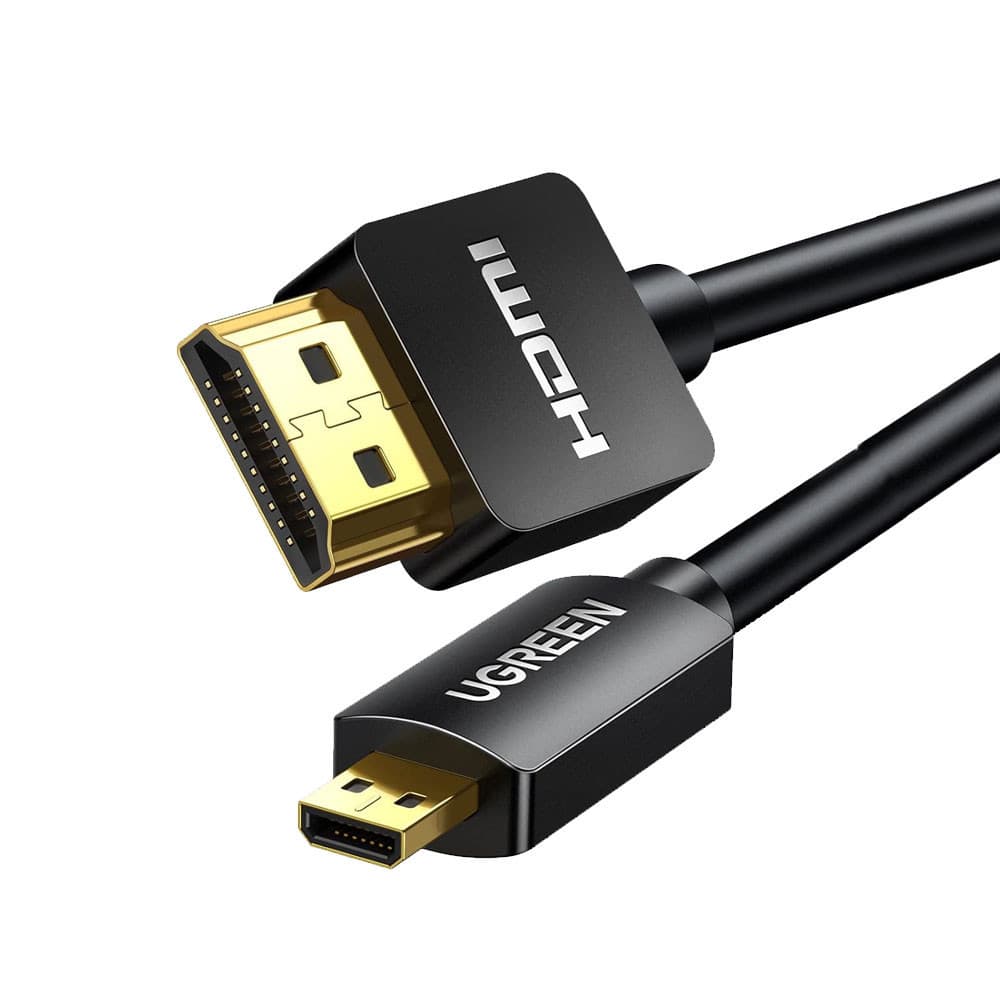 Cabo Adaptador Ugreen Micro Hdmi p/Hdmi Macho 1M Preto