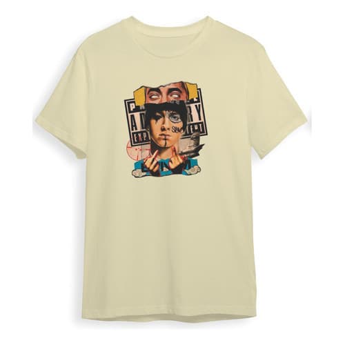 Camiseta Eminem Slim Shaddy Rap Mc Hip Hop Detroit 6 Milles