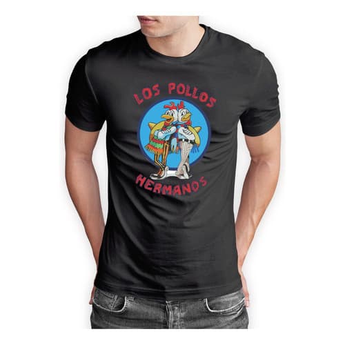 Camiseta Los Pollos Hermanos Breaking Bad Gus Gangster