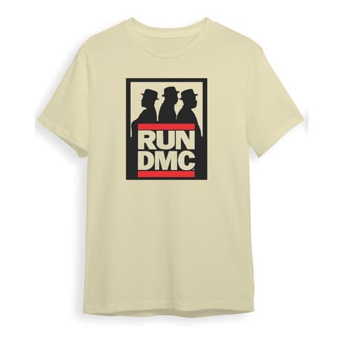 Camiseta Camisa Run Dmc Rap Rock Hip Hop Anos 80 Malha Top